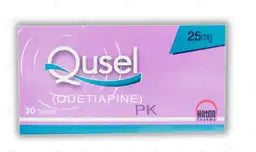 Qusel Tablets 25Mg (1 Strip = 10 Tablets)