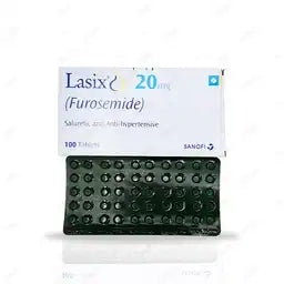 Lasix Tablets 20Mg (1 Strip = 50 Tablets)