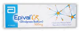 Epival Cr Tablets 500Mg (1 Strip = 10 Tablets)