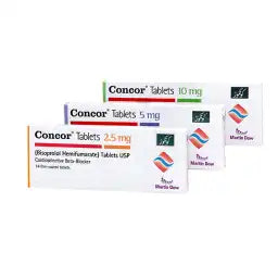 Concor Tablets 10Mg (1 Box = 1 Strip)(1 Strip = 14 Tablets)