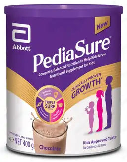 Pediasure Triplesure Chocolate Milk Powder 400G