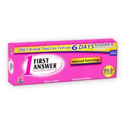 First Answer Midstream Pregnancy Test