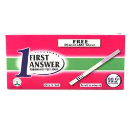 First Answer Pregnancy Test Strip