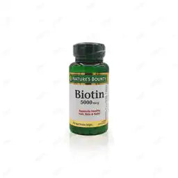 Natures Bounty Biotin Softgels 5000Mcg (1 Bottle = 72 Capsules)