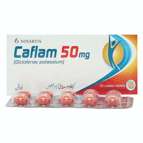 Caflam Tablets 50Mg (1 Strip = 10 Tablets)