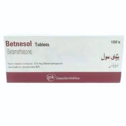 Betnesol Tablets 0.5Mg (1 Strip = 10 Tablets)