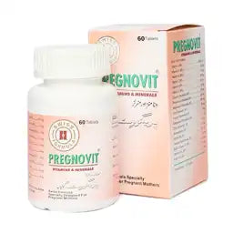 Pregnovit Tablets (1 Bottle = 60 Tablets)